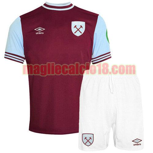 maglia west ham united 2024-2025 bambino prima