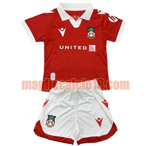 maglia wrexham a.f.c 2024-2025 bambino prima