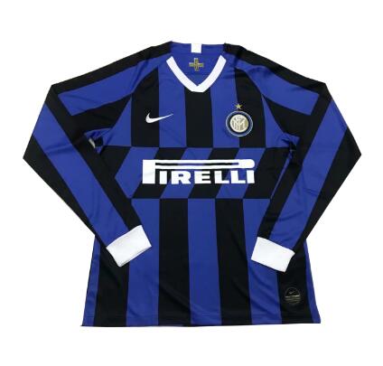 prima divisa maglia Inter Milan mancia lunga 2019-2020