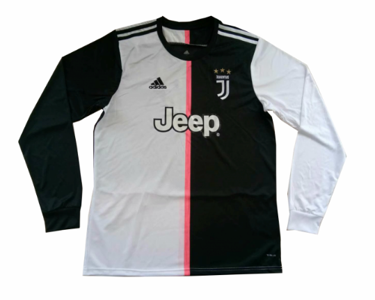 prima divisa maglia Juventus mancia lunga 2019-2020