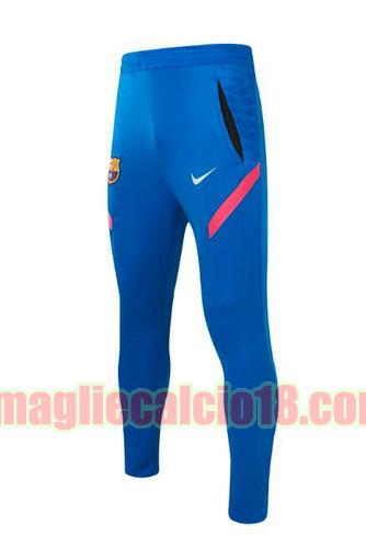 pantaloni della tuta barcellona 2021-2022 blu colorato