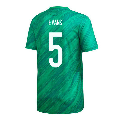 prima divisa maglia Irlanda Del Nord maillots evans 2020-2021