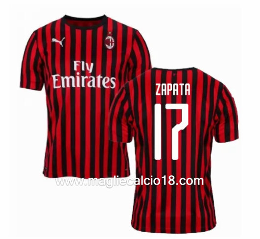 Prima divisa maglia ac milan ZAPATA 2019-2020