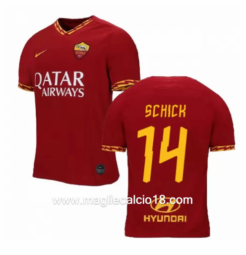 Prima divisa maglia as roma SCHICK 2019-2020