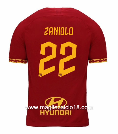 Prima divisa maglia as roma zaniolo 2019-2020