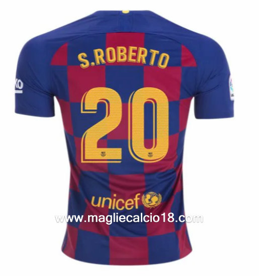 Prima divisa maglia barcellona s roberto 2019-2020