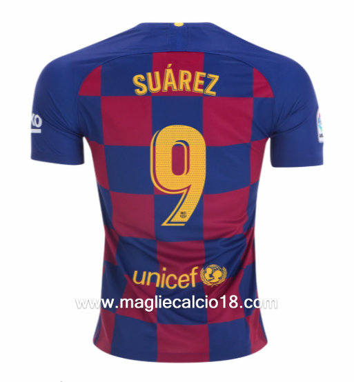 Prima divisa maglia barcellona suarez 2019-2020