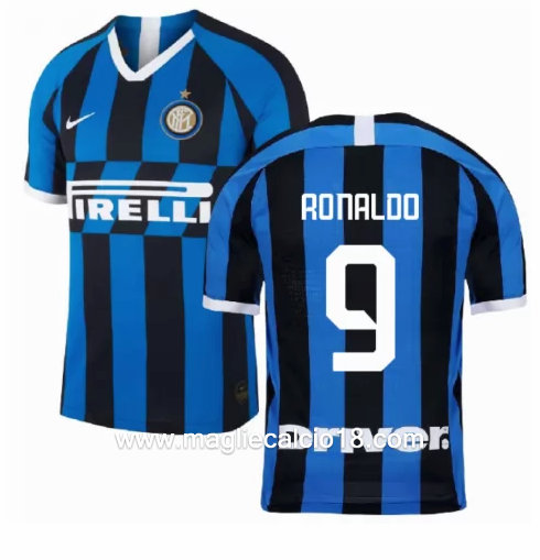 Prima divisa maglia inter milan RONALDO 2019-2020