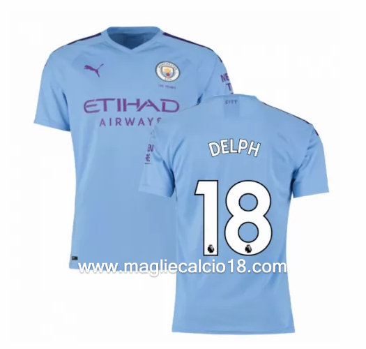 Prima divisa maglia manchester city DELPH 2019-2020