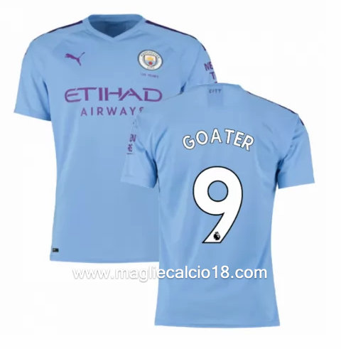 Prima divisa maglia manchester city GOATER 2019-2020