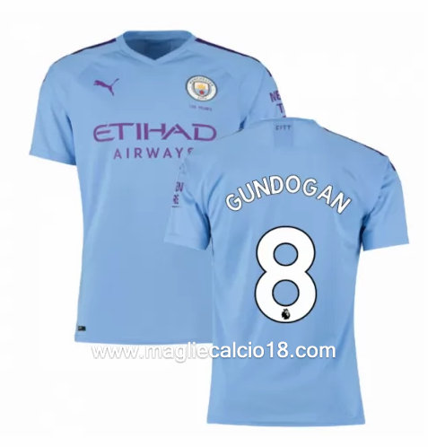 Prima divisa maglia manchester city GUNDOGAN 2019-2020