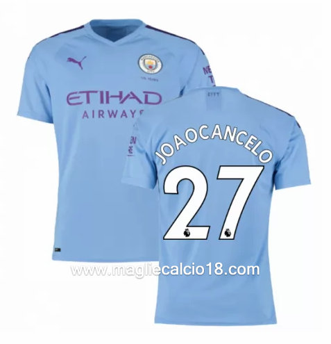 Prima divisa maglia manchester city Joao Cancelo 2019-2020