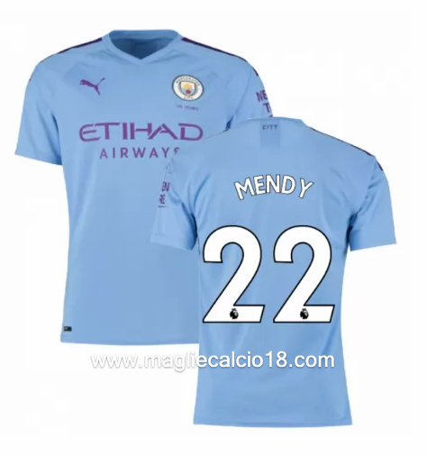 Prima divisa maglia manchester city MENDY 2019-2020