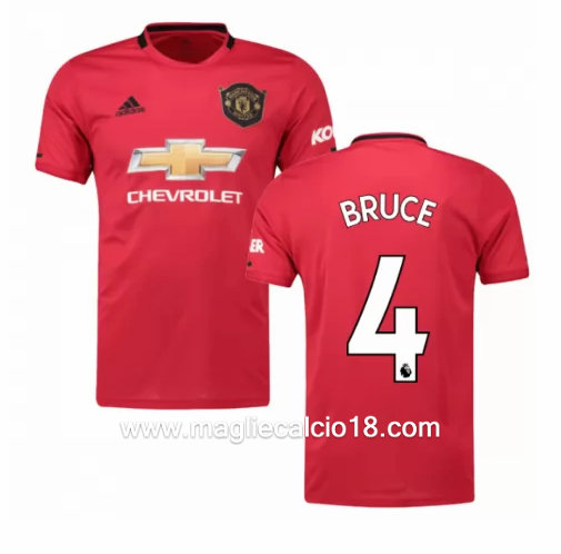 Prima divisa maglia manchester united BRUCE 2019-2020