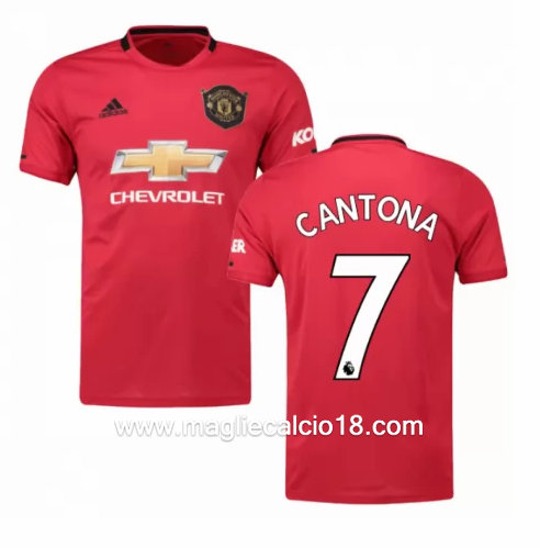 Prima divisa maglia manchester united CANTONA 2019-2020