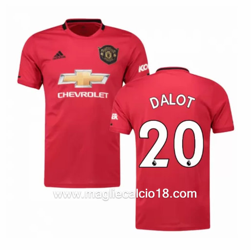 Prima divisa maglia manchester united DALOT 2019-2020