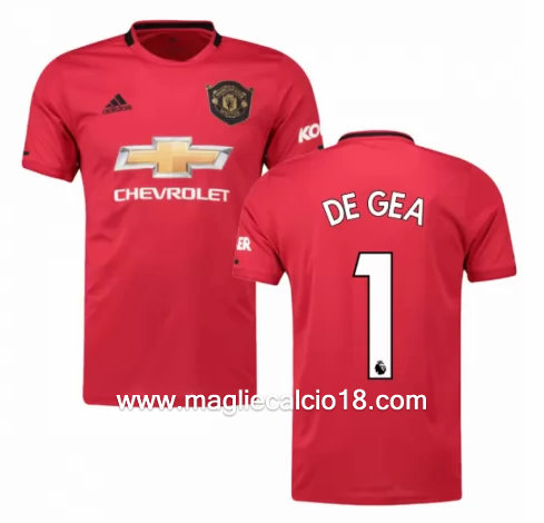 Prima divisa maglia manchester united DE GEA 2019-2020