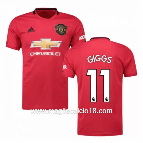 Prima divisa maglia manchester united GIGGS 2019-2020