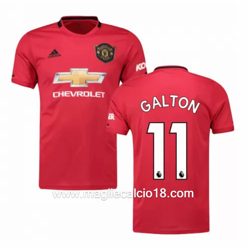 Prima divisa maglia manchester united Galton 2019-2020