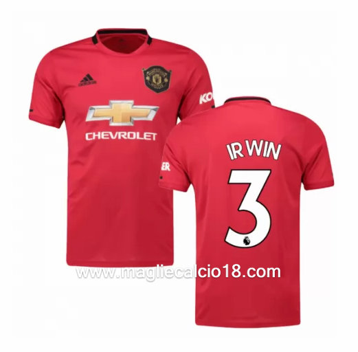 Prima divisa maglia manchester united IRWIN 2019-2020