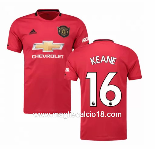 Prima divisa maglia manchester united KEANE 2019-2020