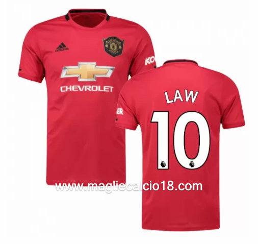 Prima divisa maglia manchester united LAW 2019-2020