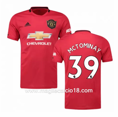 Prima divisa maglia manchester united MCTOMINAY 2019-2020