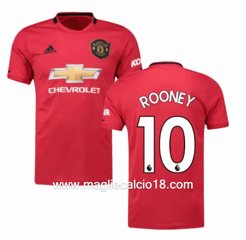 Prima divisa maglia manchester united ROONEY 2019-2020