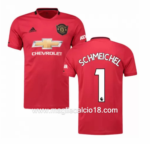 Prima divisa maglia manchester united SCHMEICHEL 2019-2020