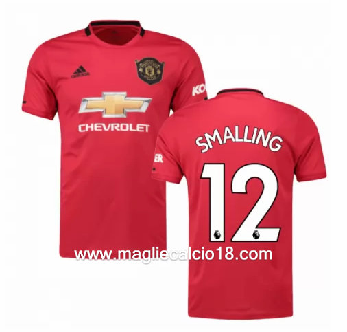 Prima divisa maglia manchester united SMALLING 2019-2020