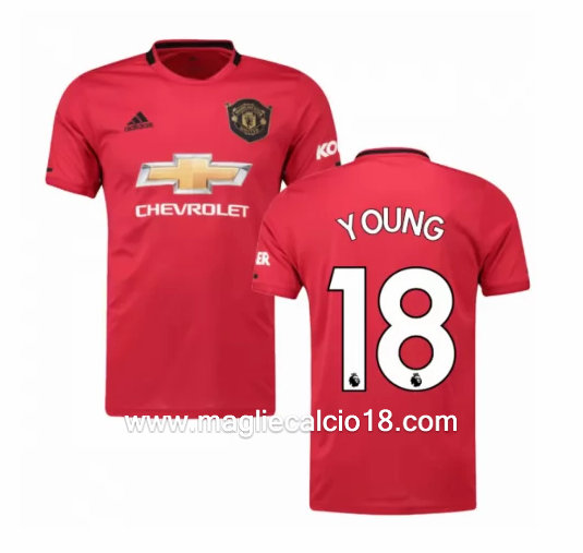 Prima divisa maglia manchester united YOUNG 2019-2020