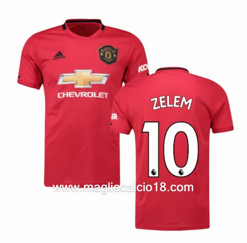 Prima divisa maglia manchester united Zelem 2019-2020