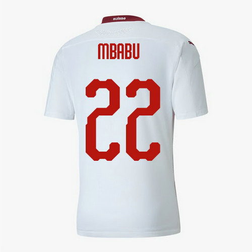 seconda divisa maglia Svizzera mbabu 2020-2021