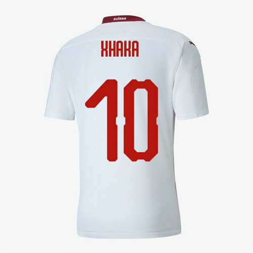 seconda divisa maglia Svizzera xhaka 2020-2021