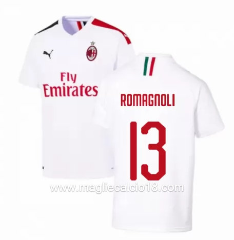 Seconda divisa maglia ac milan ROMAGNOLI Seconda divisa 2019-2020