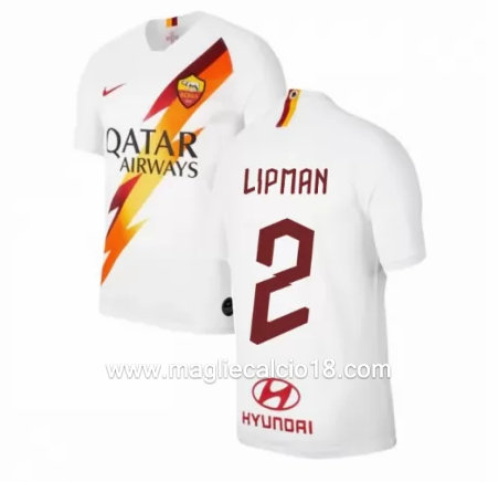 Seconda divisa maglia as roma Lipman 2019-2020