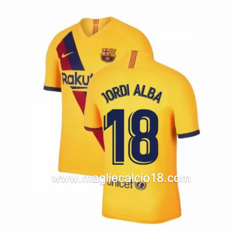 Seconda divisa maglia barcellona JORDI ALBA 2019-2020