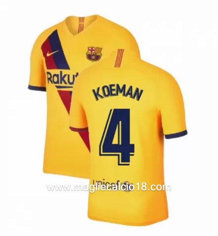 Seconda divisa maglia barcellona KOEMAN 2019-2020