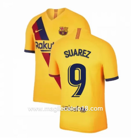 Seconda divisa maglia barcellona SUAREZ 2019-2020