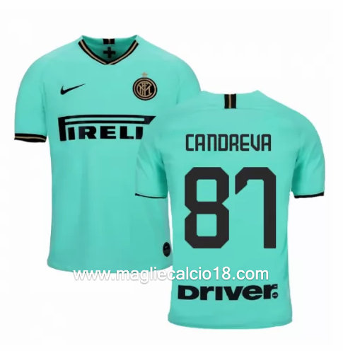 Seconda divisa maglia inter milan CANDREVA 2019-2020