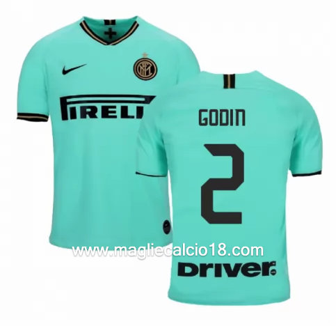 Seconda divisa maglia inter milan Godin 2019-2020