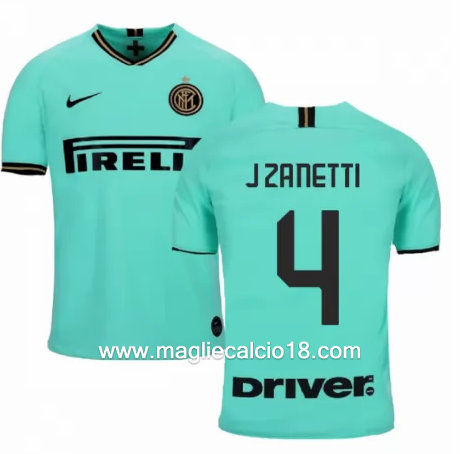 Seconda divisa maglia inter milan J ZANETTI 2019-2020