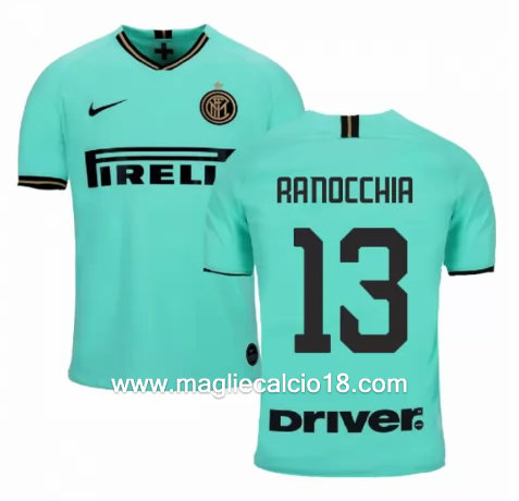 Seconda divisa maglia inter milan RANOCCHIA 2019-2020