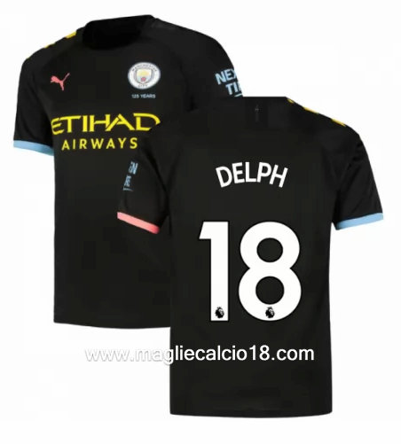 Seconda divisa maglia manchester city DELPH 2019-2020