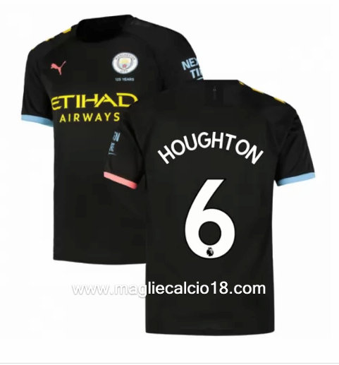 Seconda divisa maglia manchester city Houghton 2019-2020