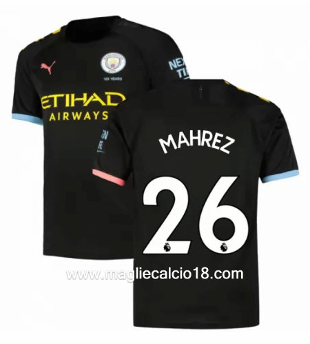 Seconda divisa maglia manchester city MAHREZ 2019-2020