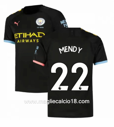 Seconda divisa maglia manchester city MENDY 2019-2020