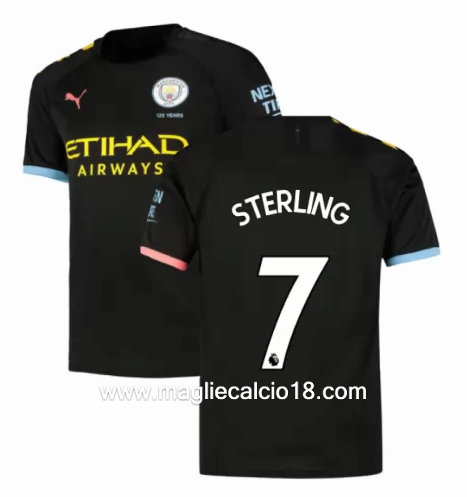 Seconda divisa maglia manchester city STERLING 2019-2020