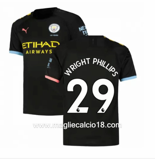 Seconda divisa maglia manchester city WRIGHT PHILLIPS 2019-2020