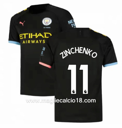 Seconda divisa maglia manchester city ZINCHENKO 2019-2020